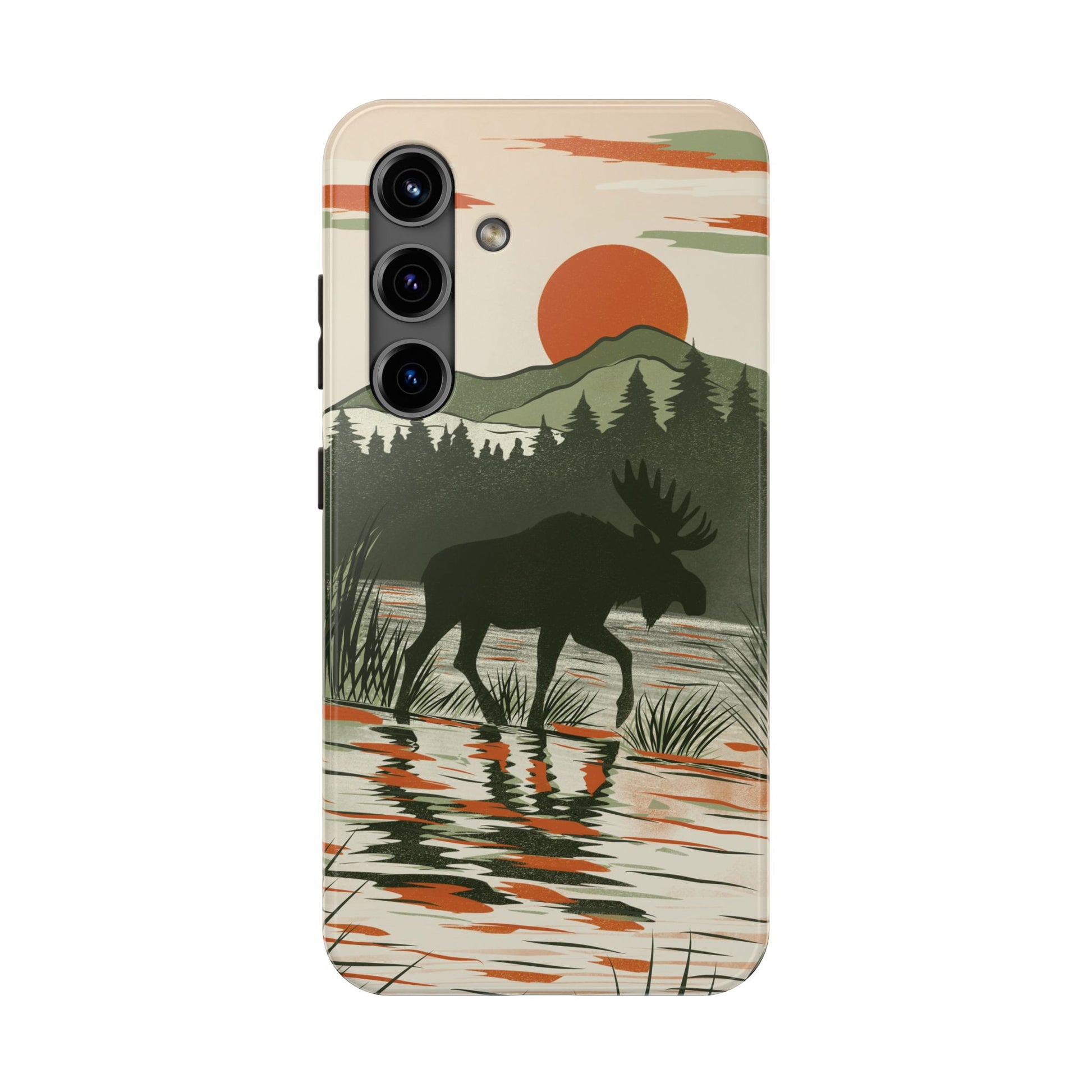 The Marshland Study Phone Case for Samsung Galaxy S24 by Kempain