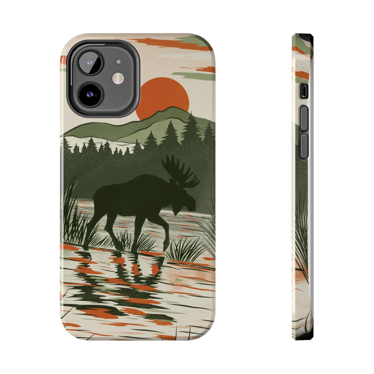 The Marshland Study Phone Case for iPhone 12 by Kempain