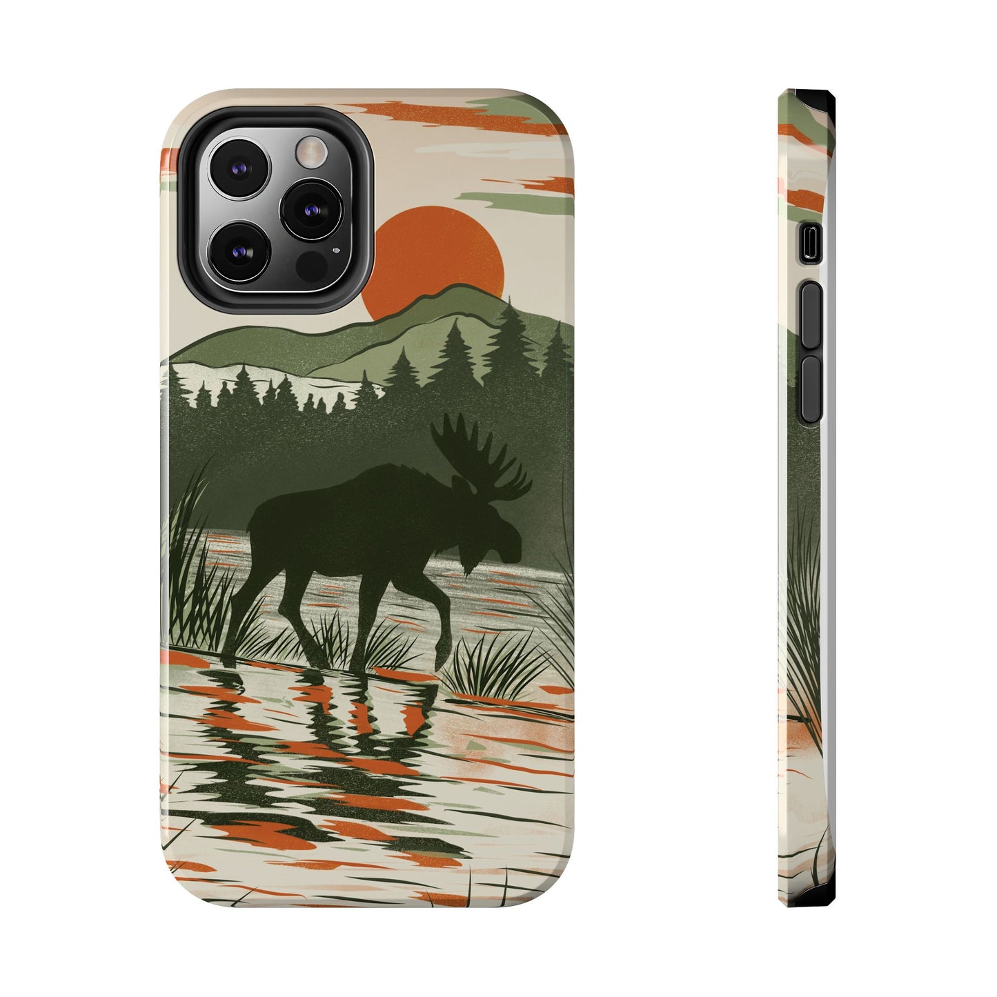 The Marshland Study Phone Case for iPhone 12 Pro by Kempain