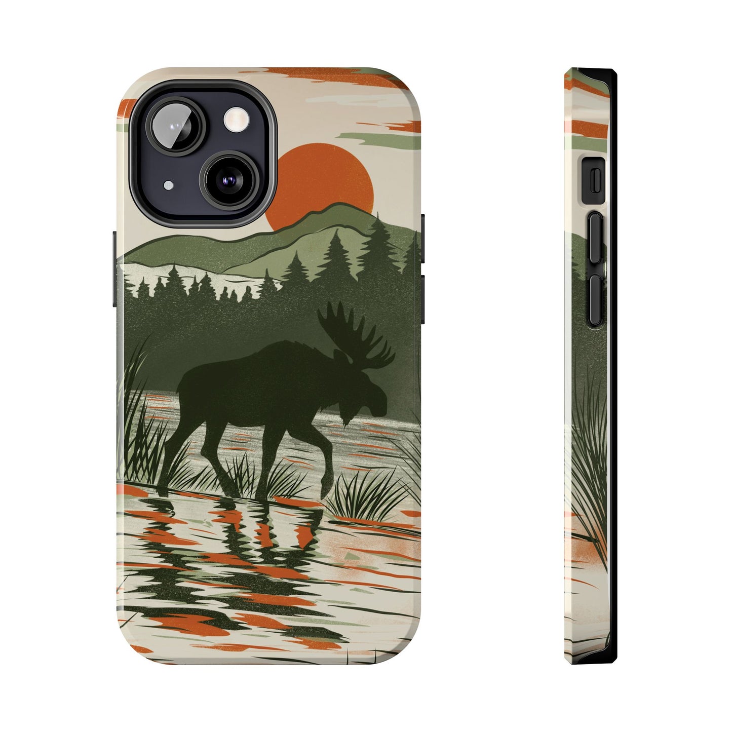 The Marshland Study Phone Case for iPhone 13 Mini by Kempain
