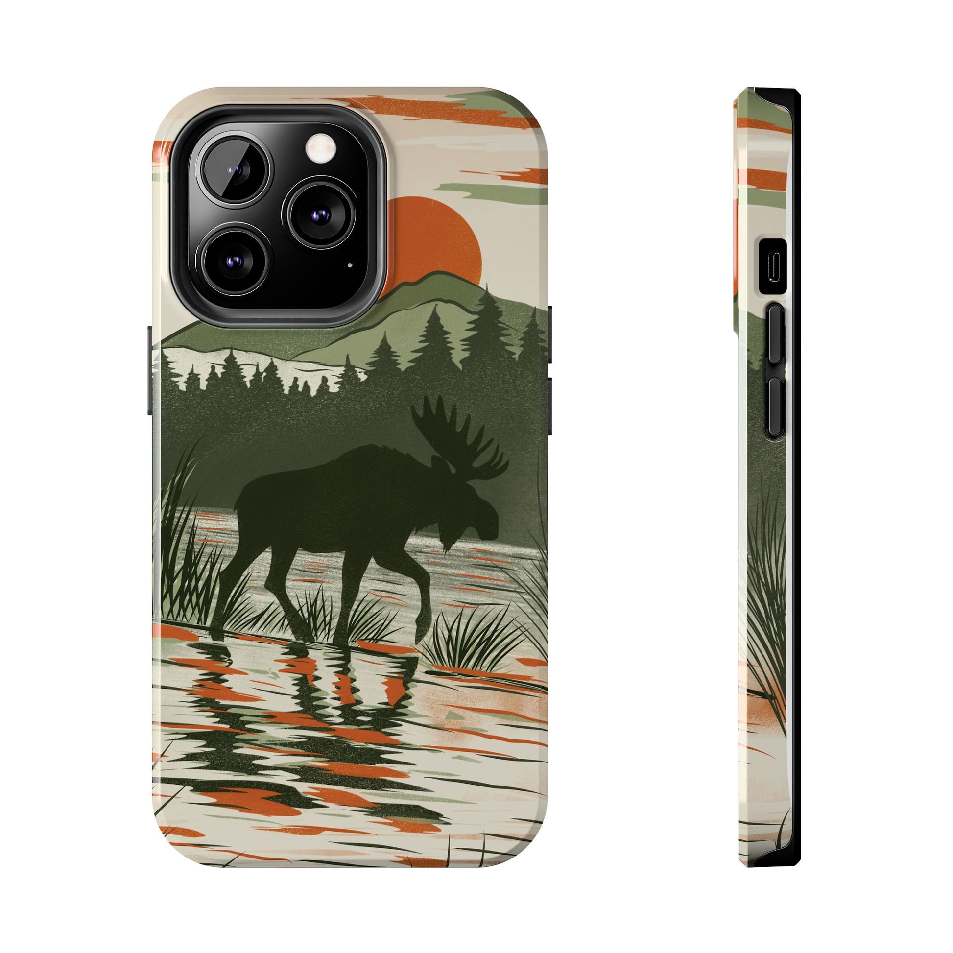 The Marshland Study Phone Case for iPhone 13 Pro by Kempain