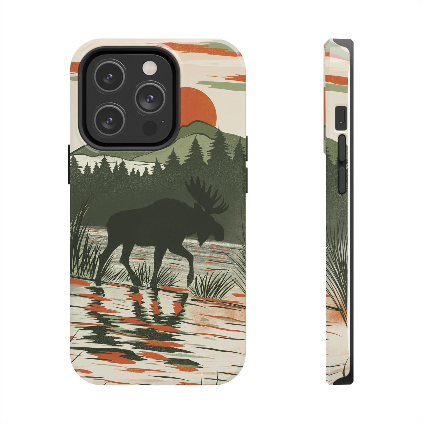 The Marshland Study Phone Case for iPhone 14 Pro by Kempain