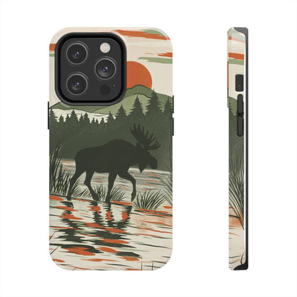 The Marshland Study Phone Case for iPhone 14 Pro by Kempain