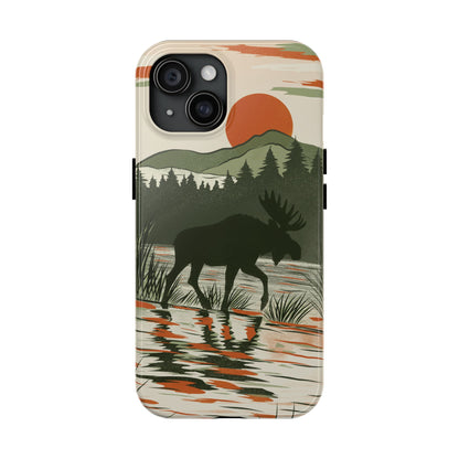 The Marshland Study Phone Case for iPhone 15 by Kempain