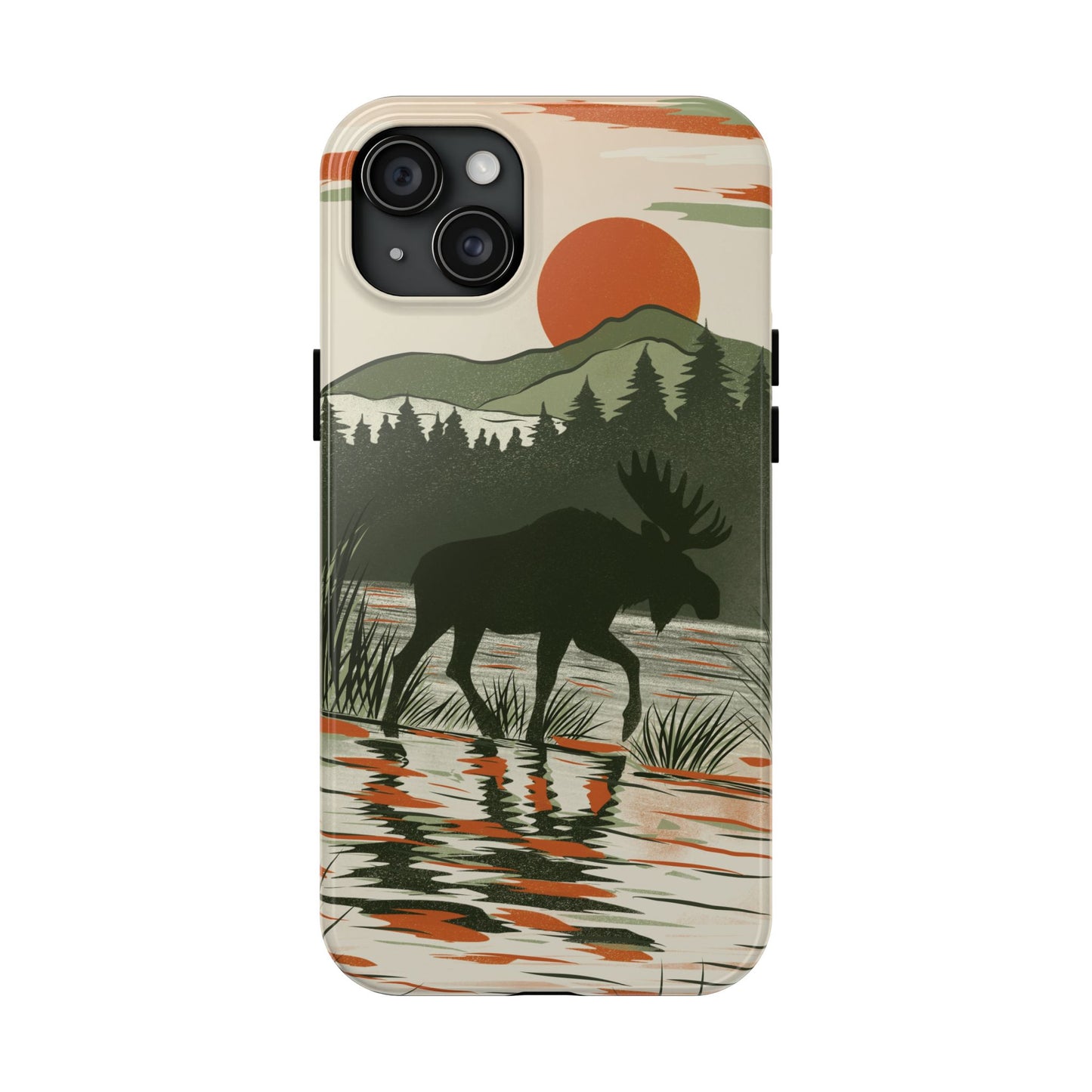 The Marshland Study Phone Case for iPhone 15 Plus by Kempain