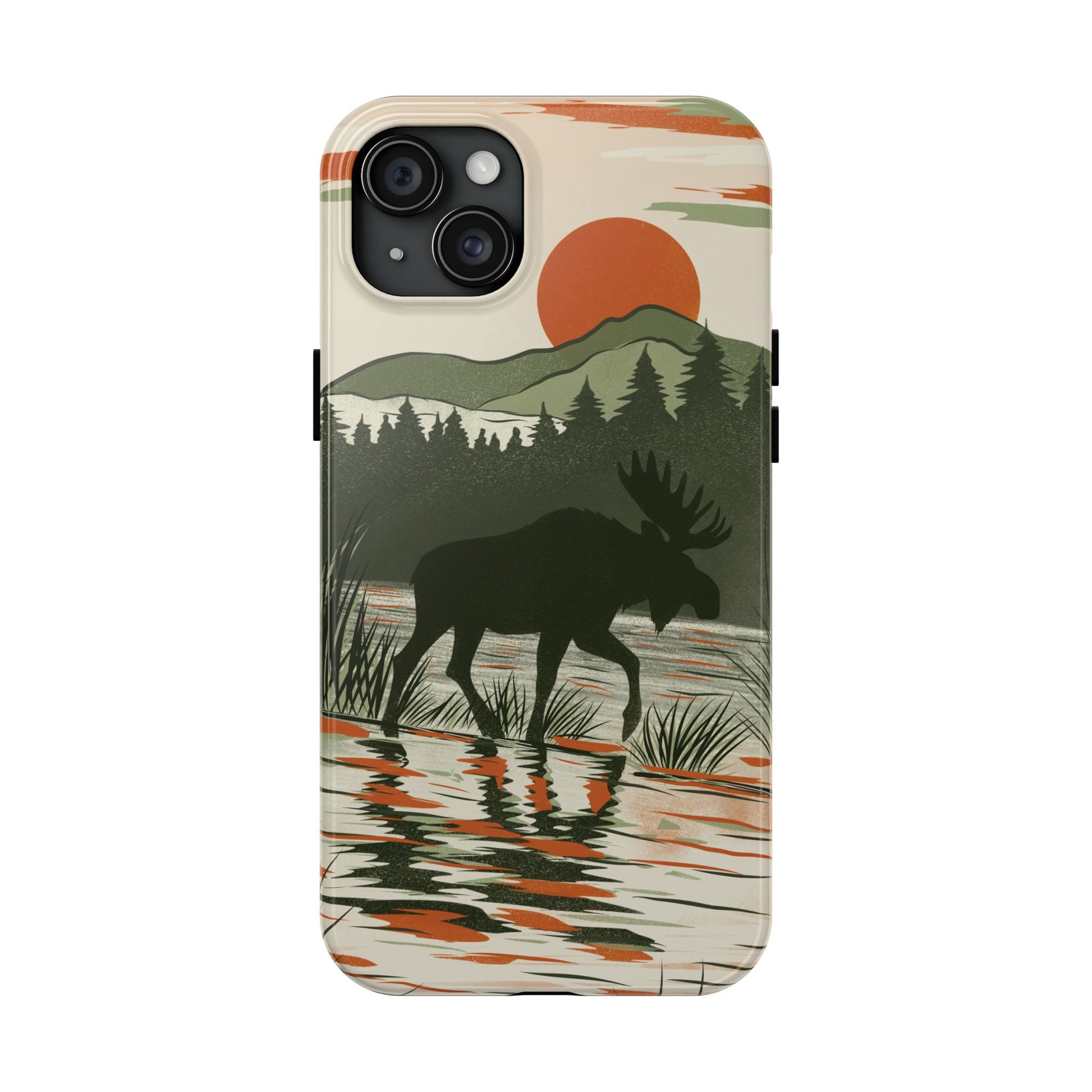 The Marshland Study Phone Case for iPhone 15 Plus by Kempain