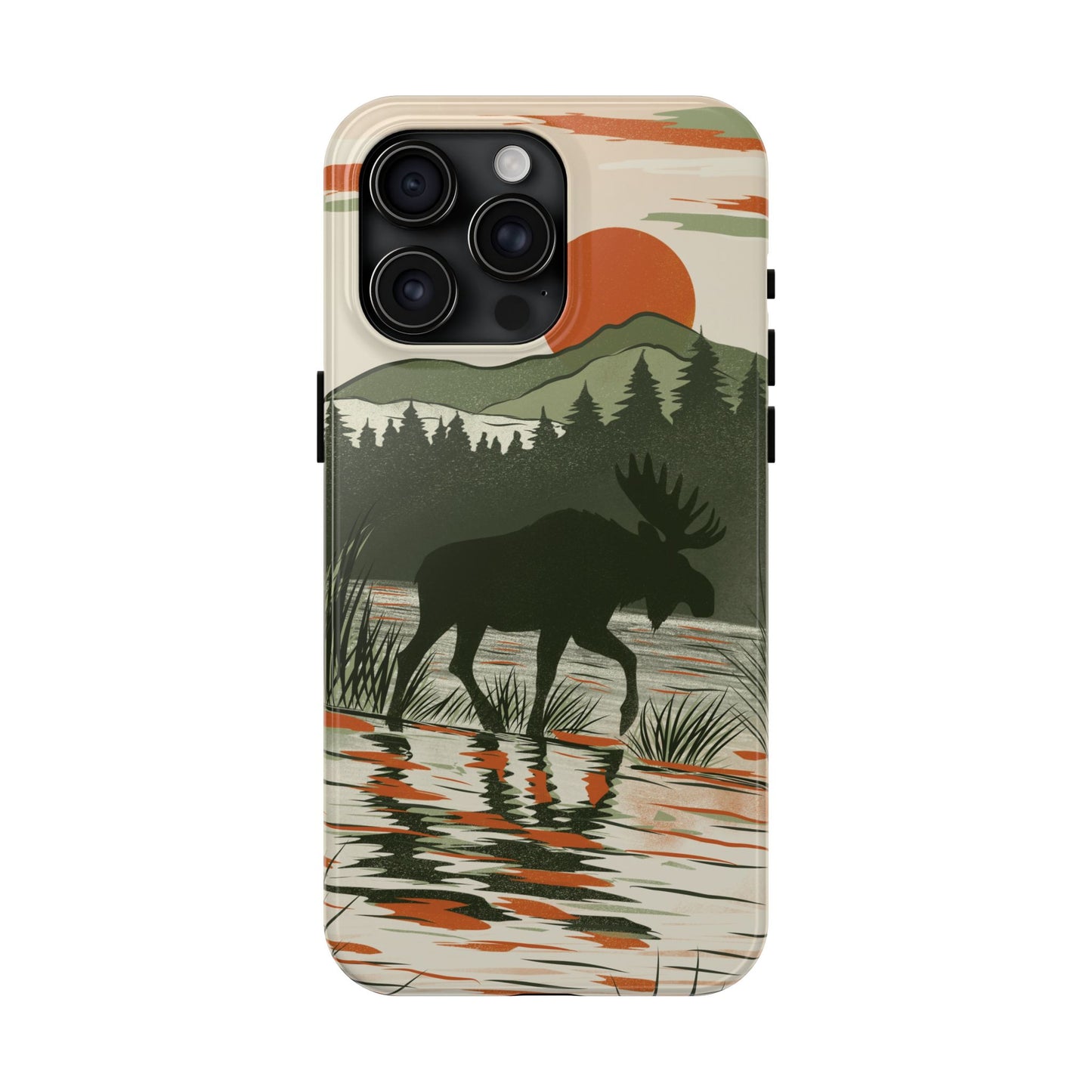 The Marshland Study Phone Case for iPhone 15 Pro Max by Kempain