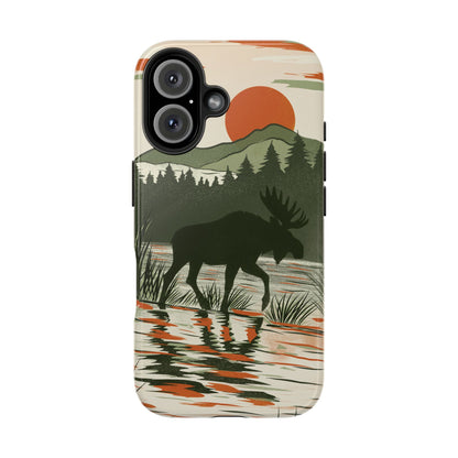 The Marshland Study Phone Case for iPhone 16 by Kempain