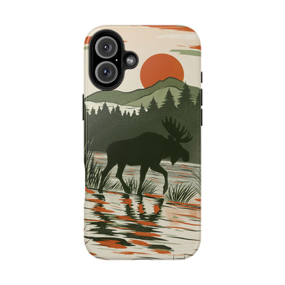 The Marshland Study Phone Case for iPhone 16 Plus by Kempain