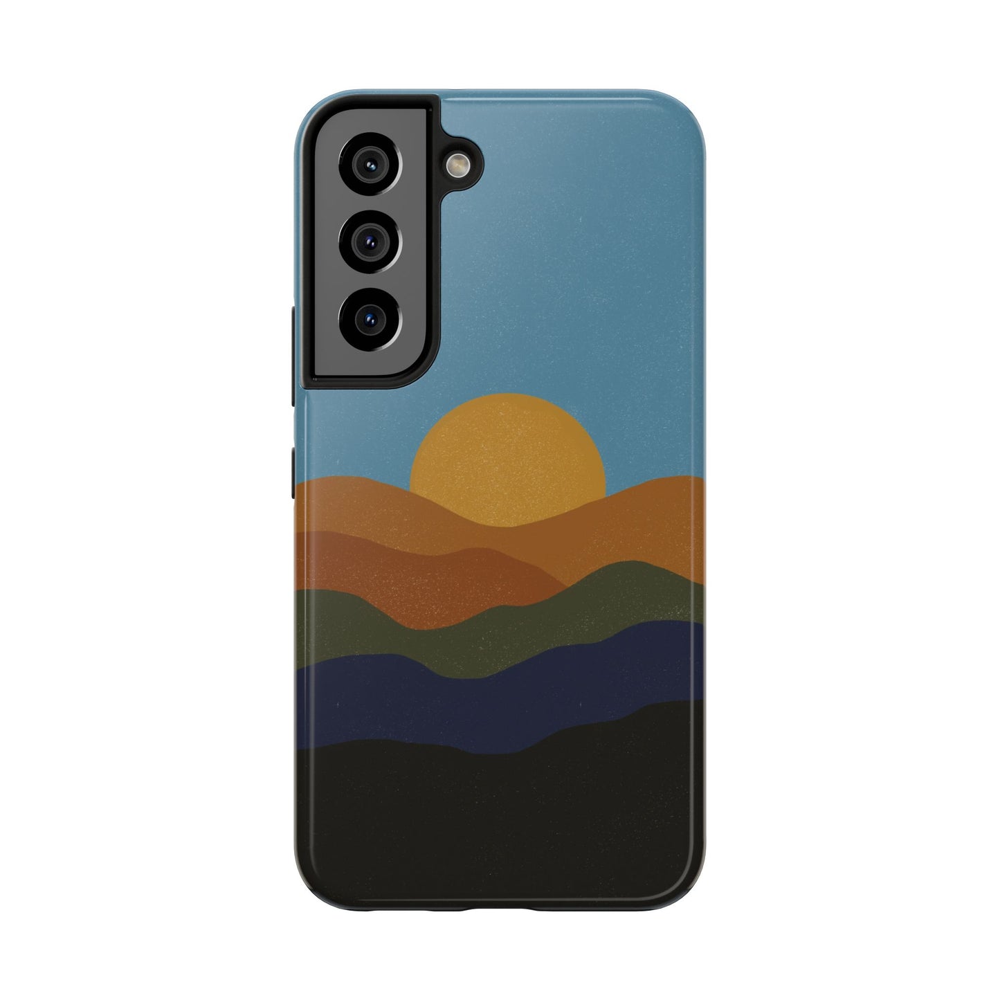 The Mountain Sunset Phone Case for Samsung Galaxy S22 by Kempain