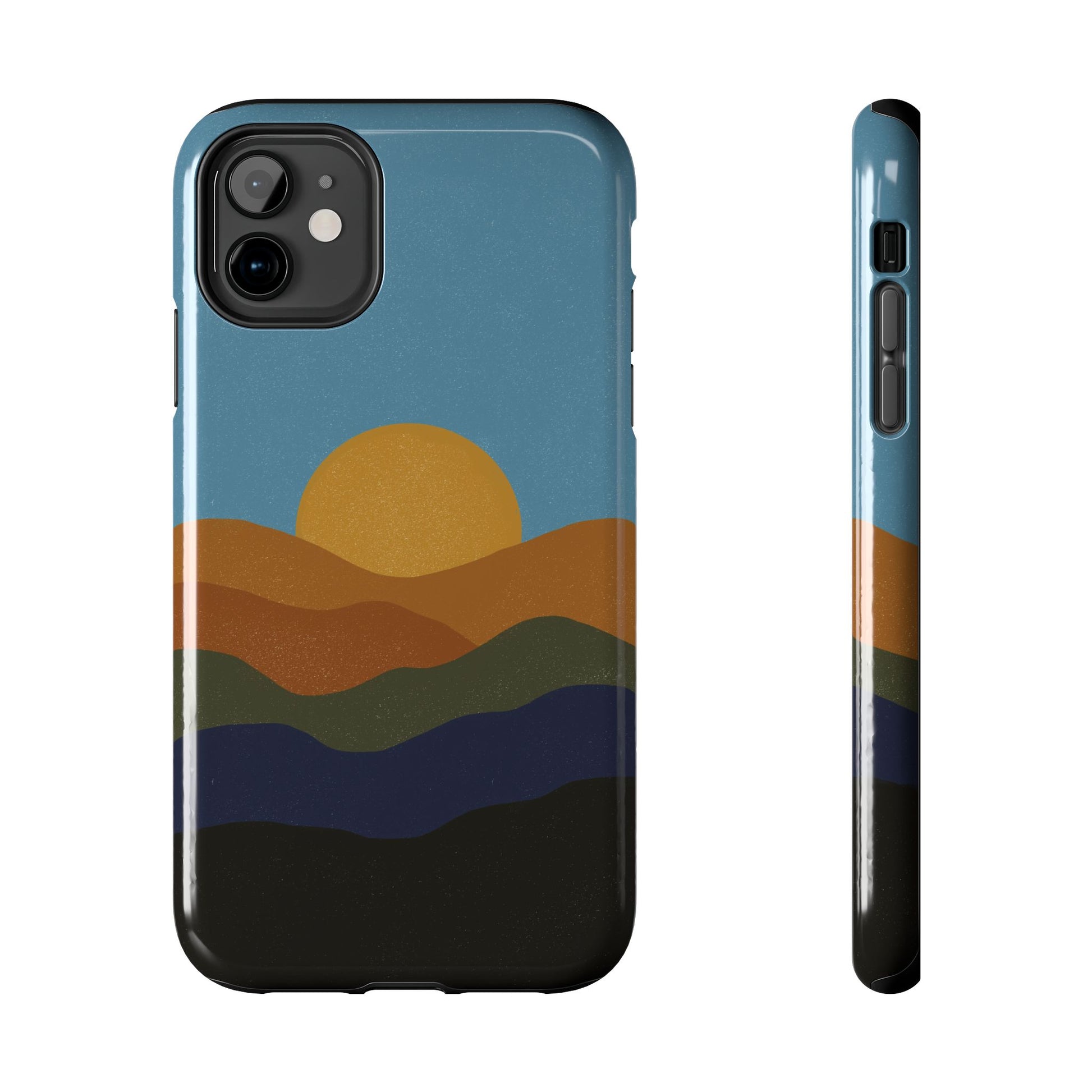 The Mountain Sunset Phone Case for iPhone 11 by Kempain