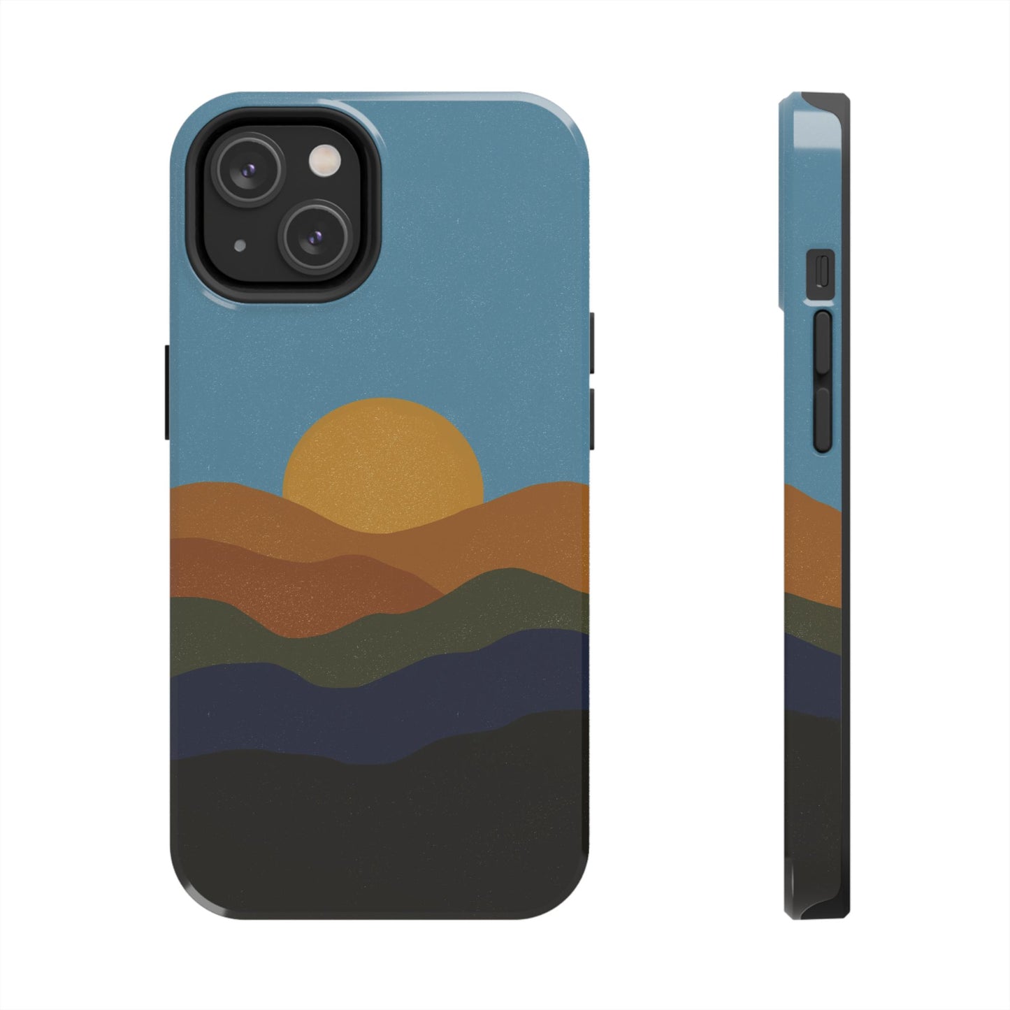 The Mountain Sunset Phone Case for iPhone 14 by Kempain