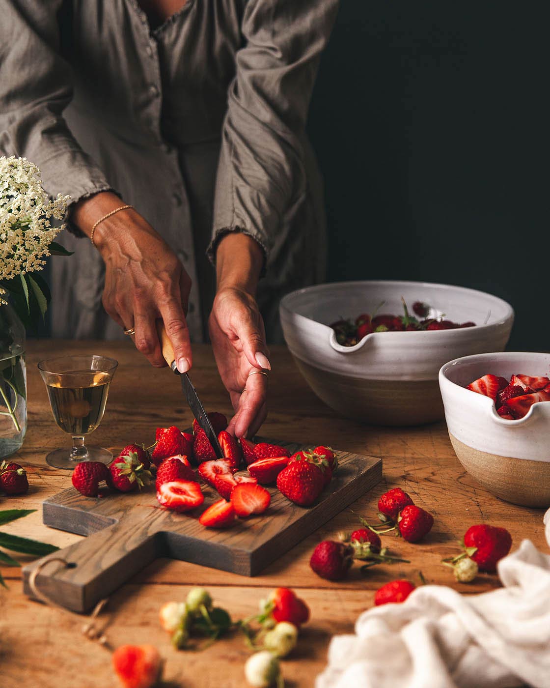 The Pantry Board | Hand-Carved New England Ash by Farmhouse Pottery