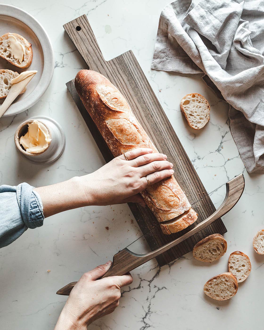 The Pantry Board | Hand-Carved New England Ash by Farmhouse Pottery