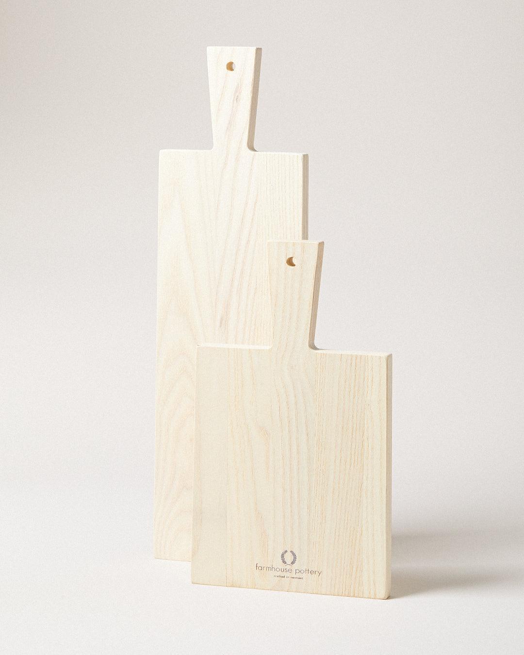 The Pantry Board | Hand-Carved New England Ash Small by Farmhouse Pottery