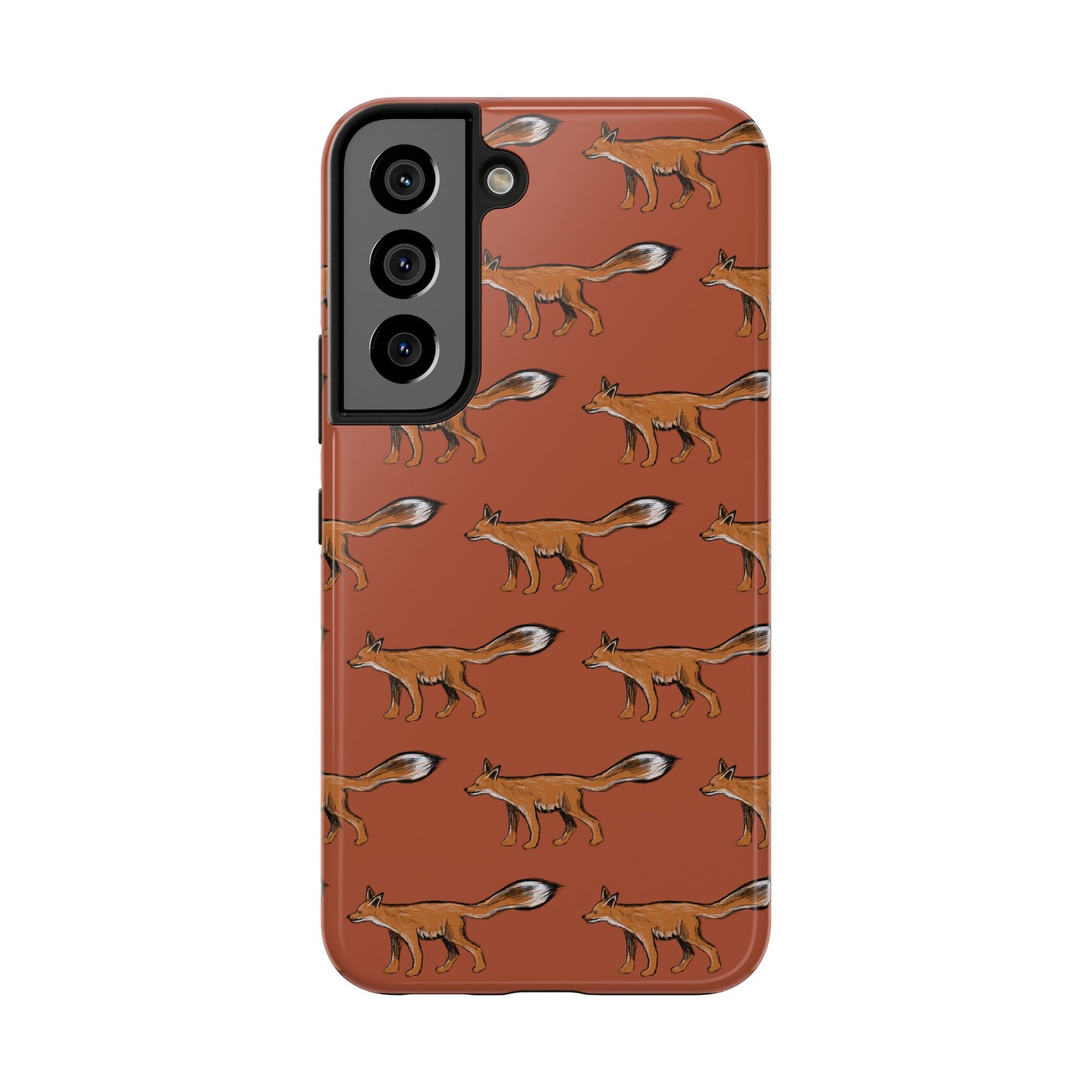 The Red Fox pattern design Phone Case by Kempain-Samsung Galaxy S22