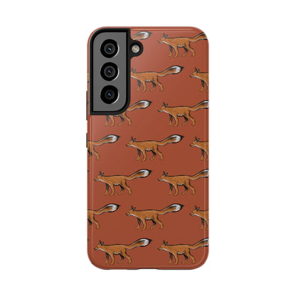 The Red Fox pattern design Phone Case by Kempain-Samsung Galaxy S22