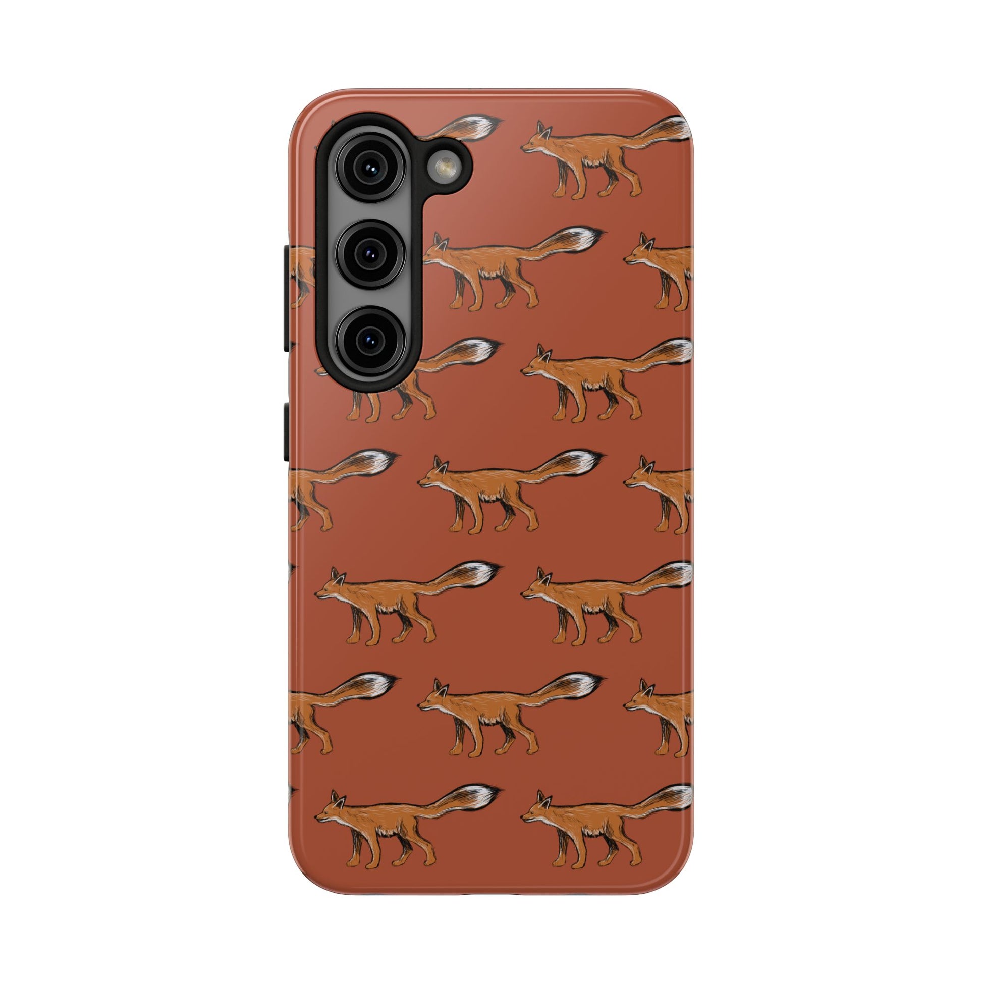 The Red Fox pattern design Phone Case by Kempain-Samsung Galaxy S23