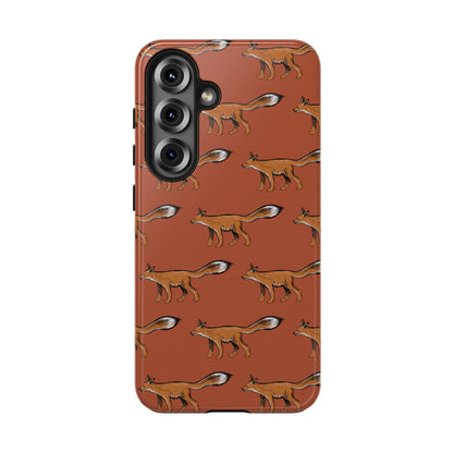 The Red Fox pattern design Phone Case by Kempain-Samsung Galaxy S25
