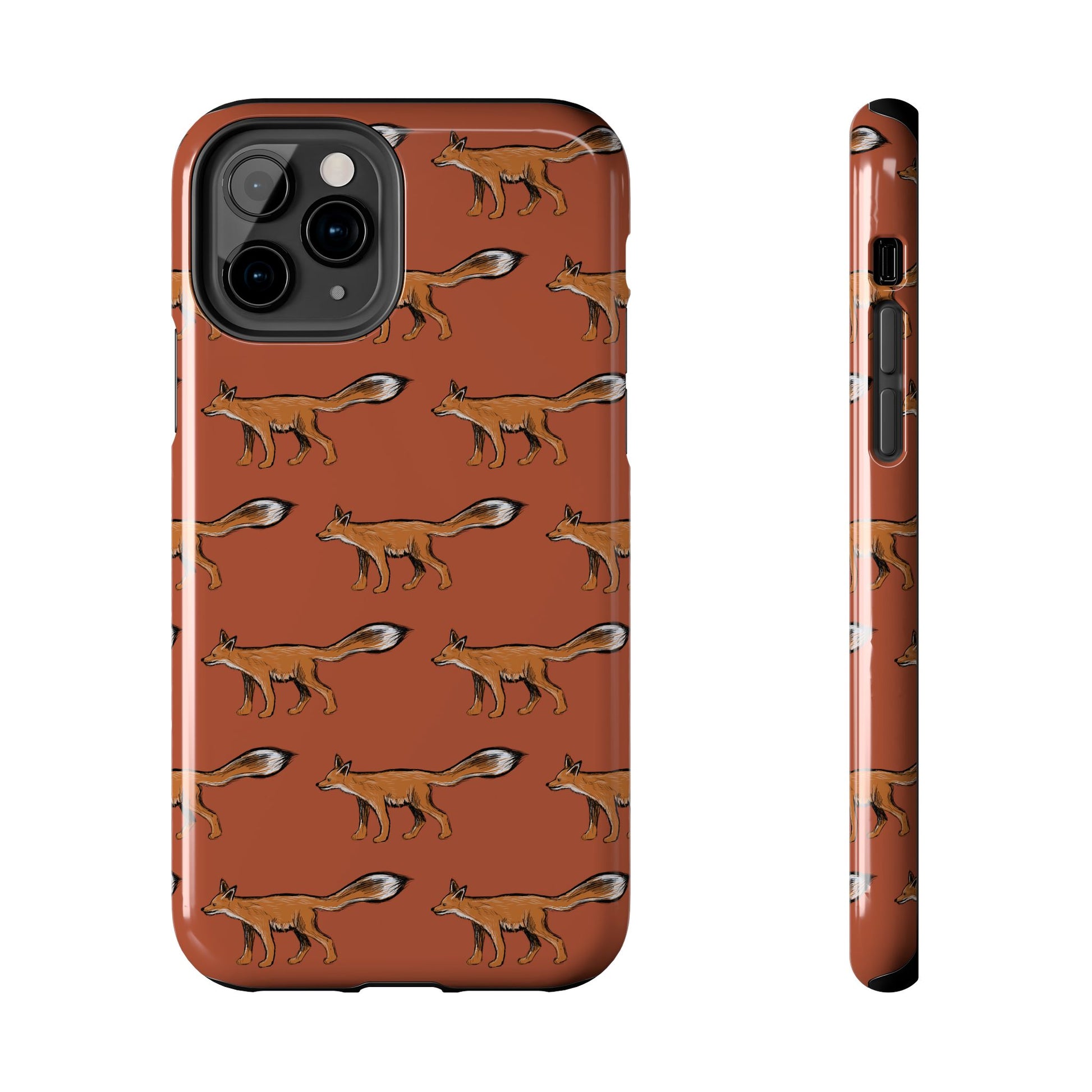 The Red Fox pattern design Phone Case by Kempain-iPhone 11 Pro