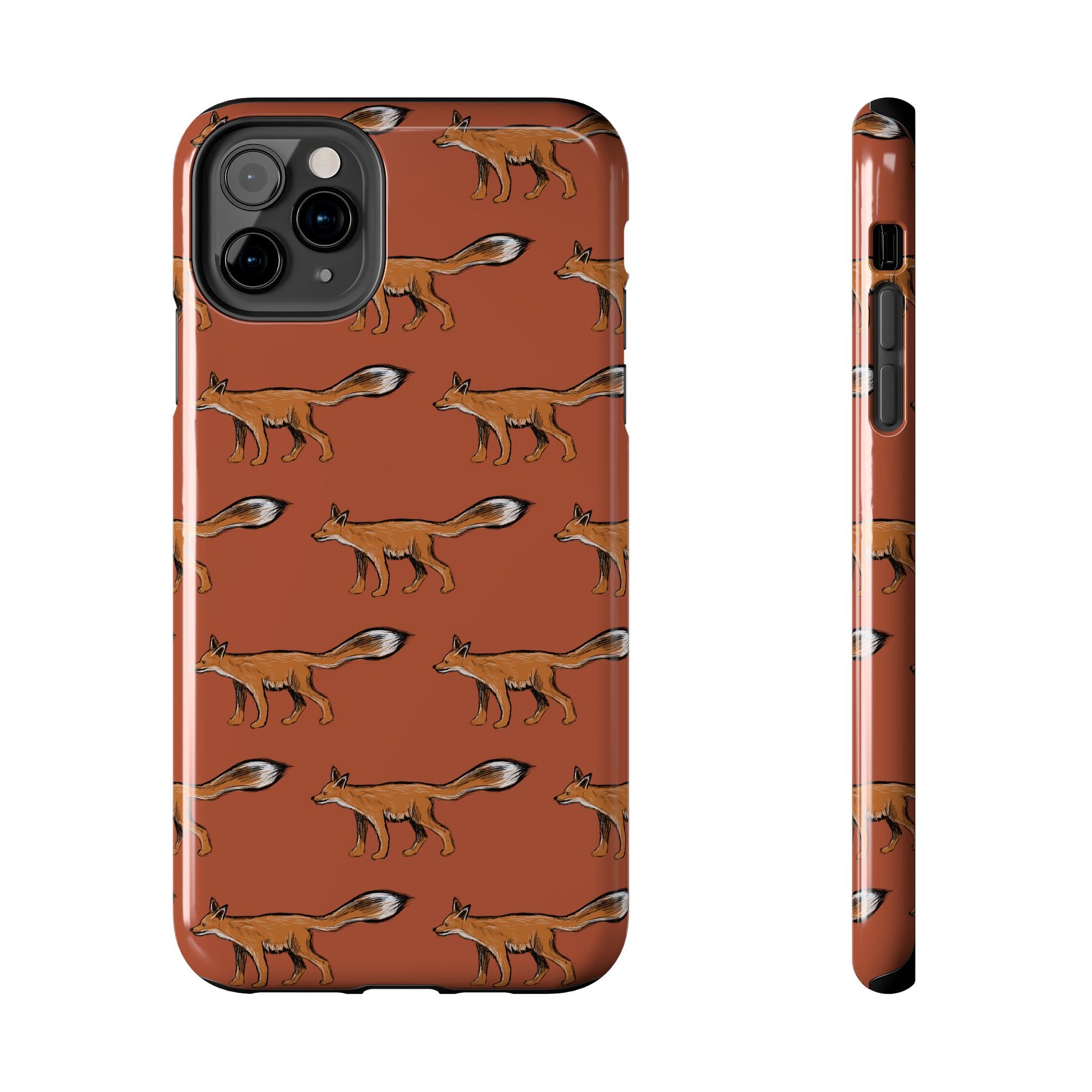 The Red Fox pattern design Phone Case by Kempain-iPhone 11 Pro Max
