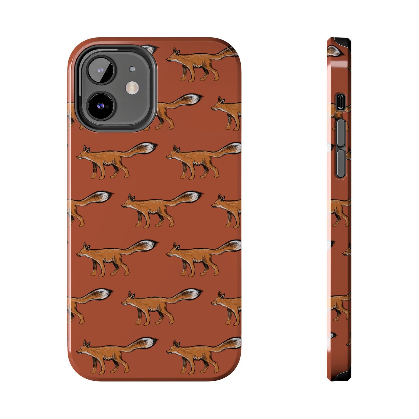 The Red Fox pattern design Phone Case by Kempain-iPhone 12