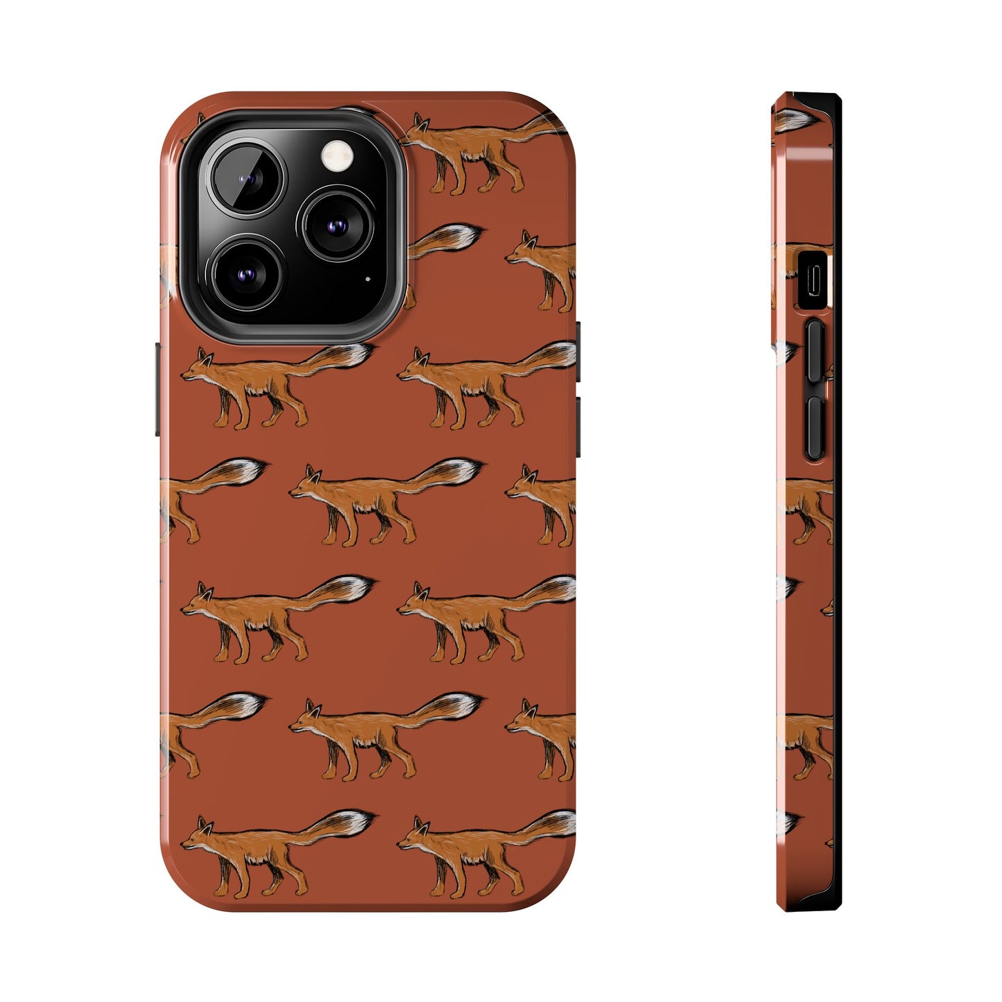 The Red Fox pattern design Phone Case by Kempain-iPhone 13 Pro