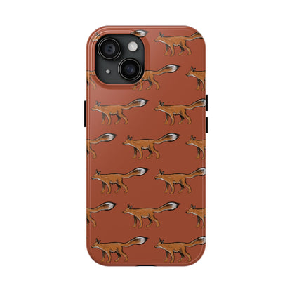 The Red Fox pattern design Phone Case by Kempain-iPhone 15