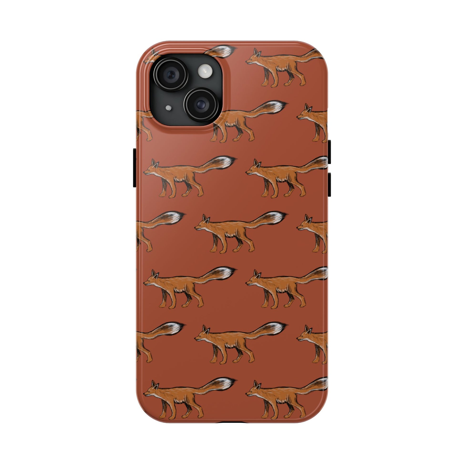 The Red Fox pattern design Phone Case by Kempain-iPhone 15 Plus