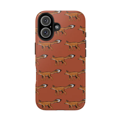 The Red Fox pattern design Phone Case by Kempain-iPhone 16