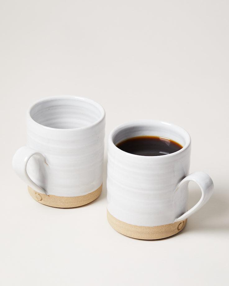 The Silo Mug | Wheel-Thrown Stoneware Pair (save $5) by Farmhouse Pottery
