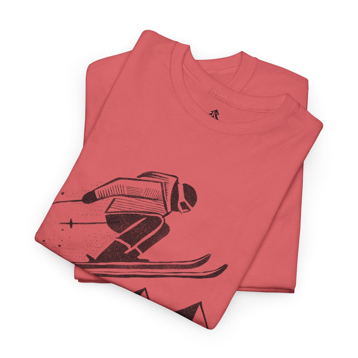 The Skier’s Drop 100 percent cotton Women’s T-Shirt by Kempain, , available in sizes Small through 5XL.