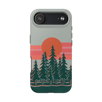 The Sunset Pines Phone Case for iPhone 17 Air by Kempain