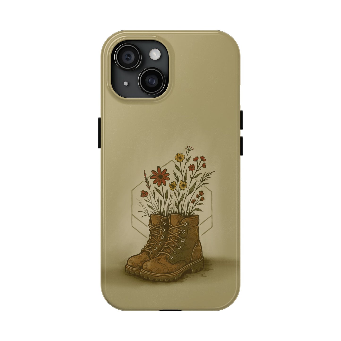 The Trailhead Bloom for Phone Case by Kempain-iPhone 15-