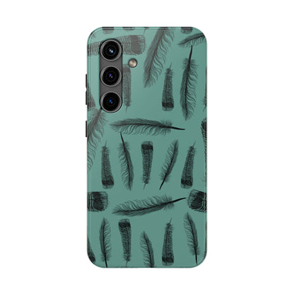 The Turkey Feathers for Phone Case by Kempain-Samsung Galaxy S24-