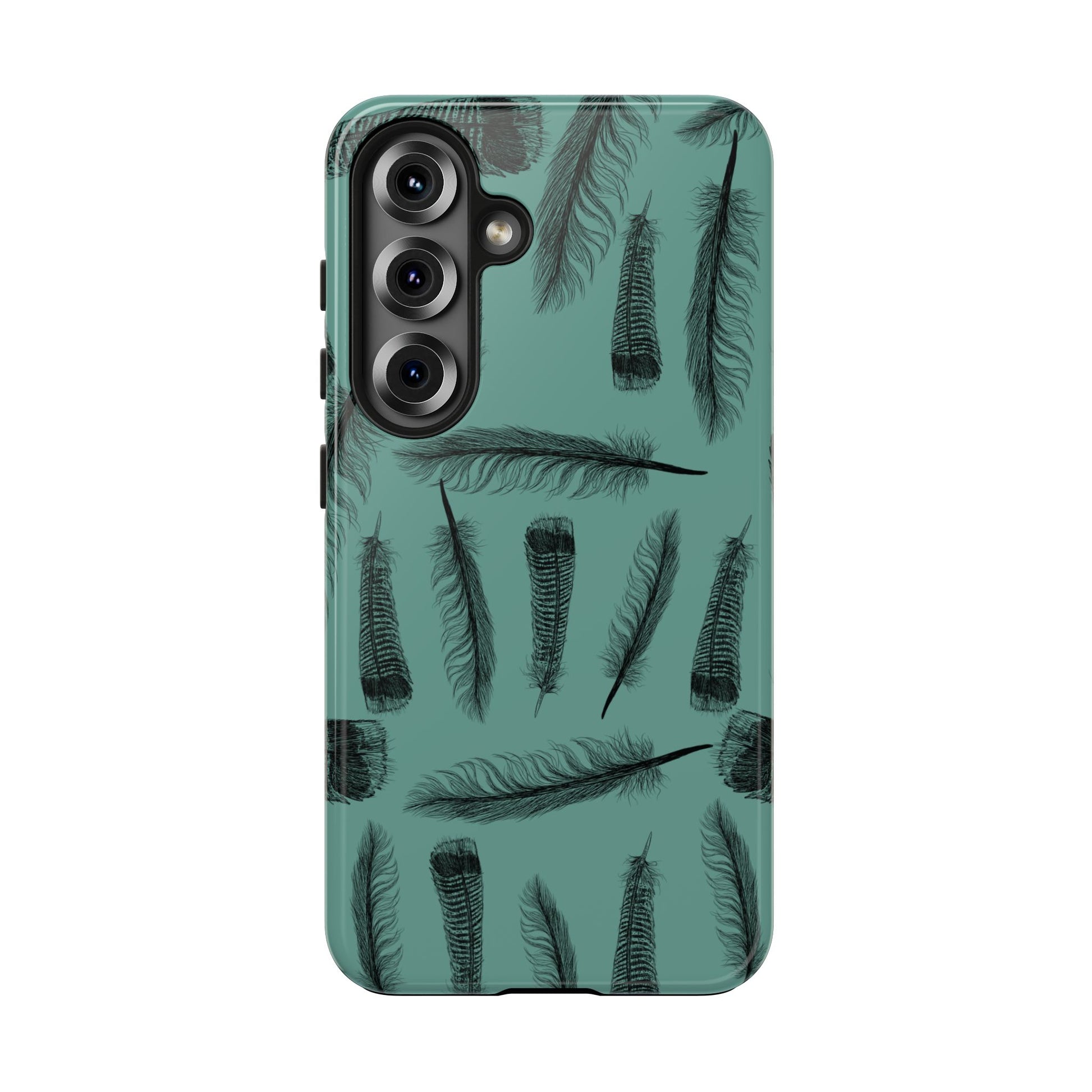 The Turkey Feathers for Phone Case by Kempain-Samsung Galaxy S25-