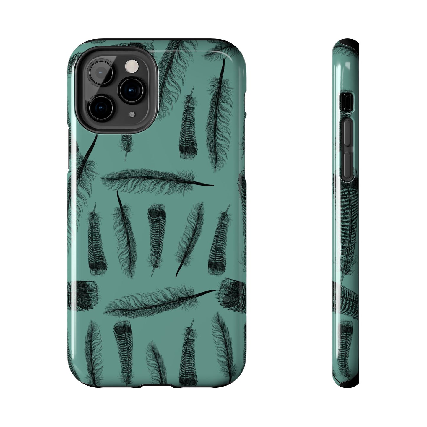 The Turkey Feathers for Phone Case by Kempain-iPhone 11 Pro-