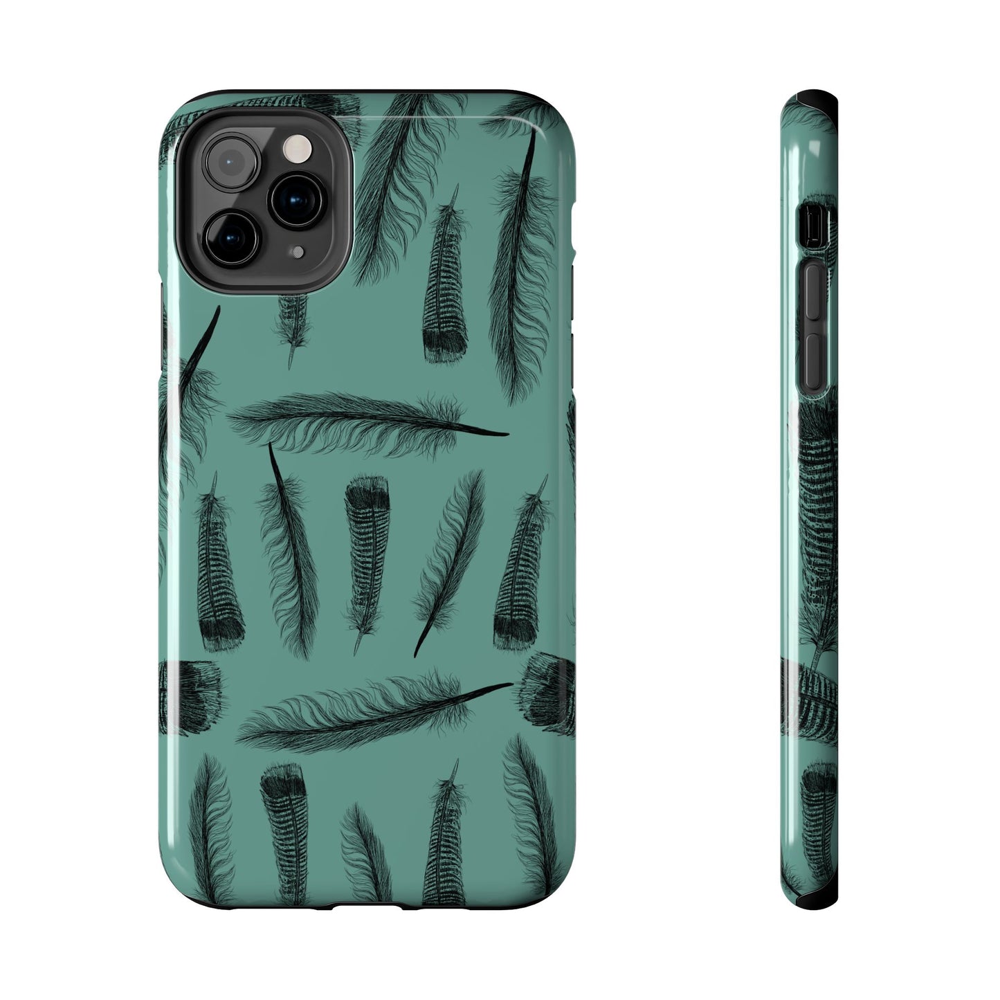 The Turkey Feathers for Phone Case by Kempain-iPhone 11 Pro Max-