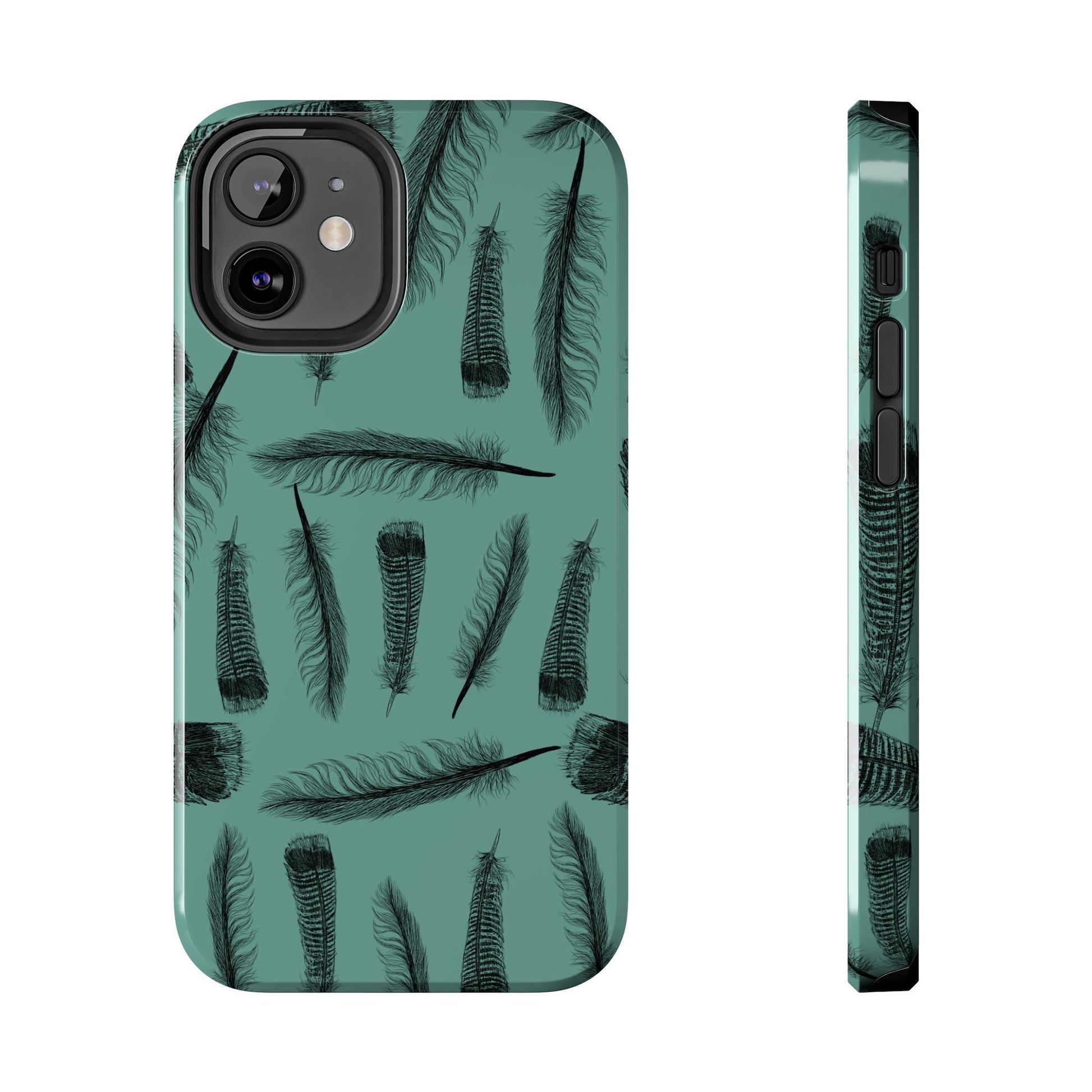 The Turkey Feathers for Phone Case by Kempain-iPhone 12 Mini-