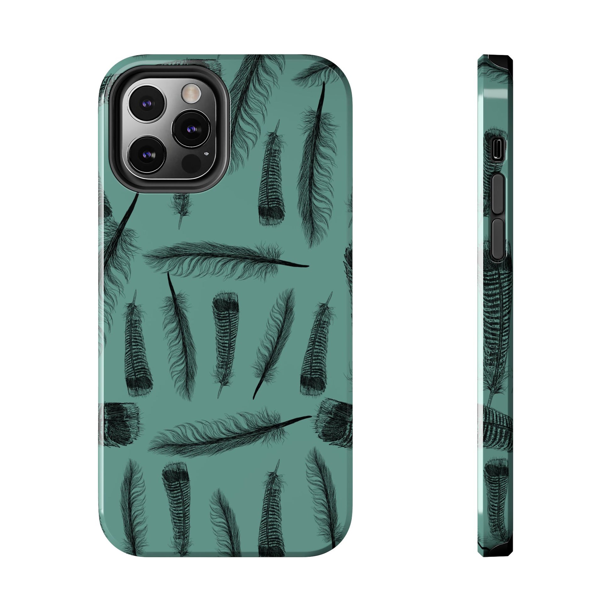 The Turkey Feathers for Phone Case by Kempain-iPhone 12 Pro-