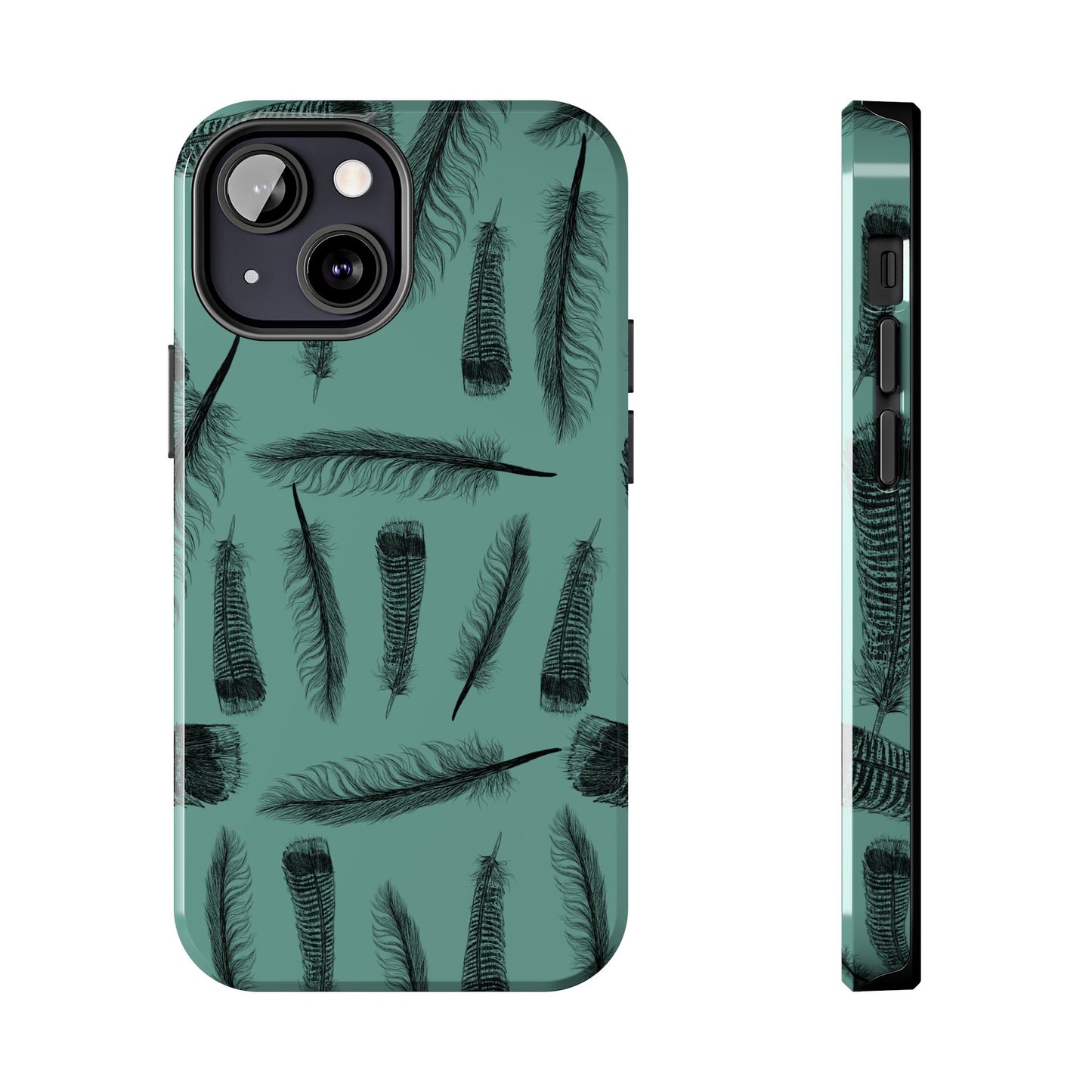 The Turkey Feathers for Phone Case by Kempain-iPhone 13 Mini-