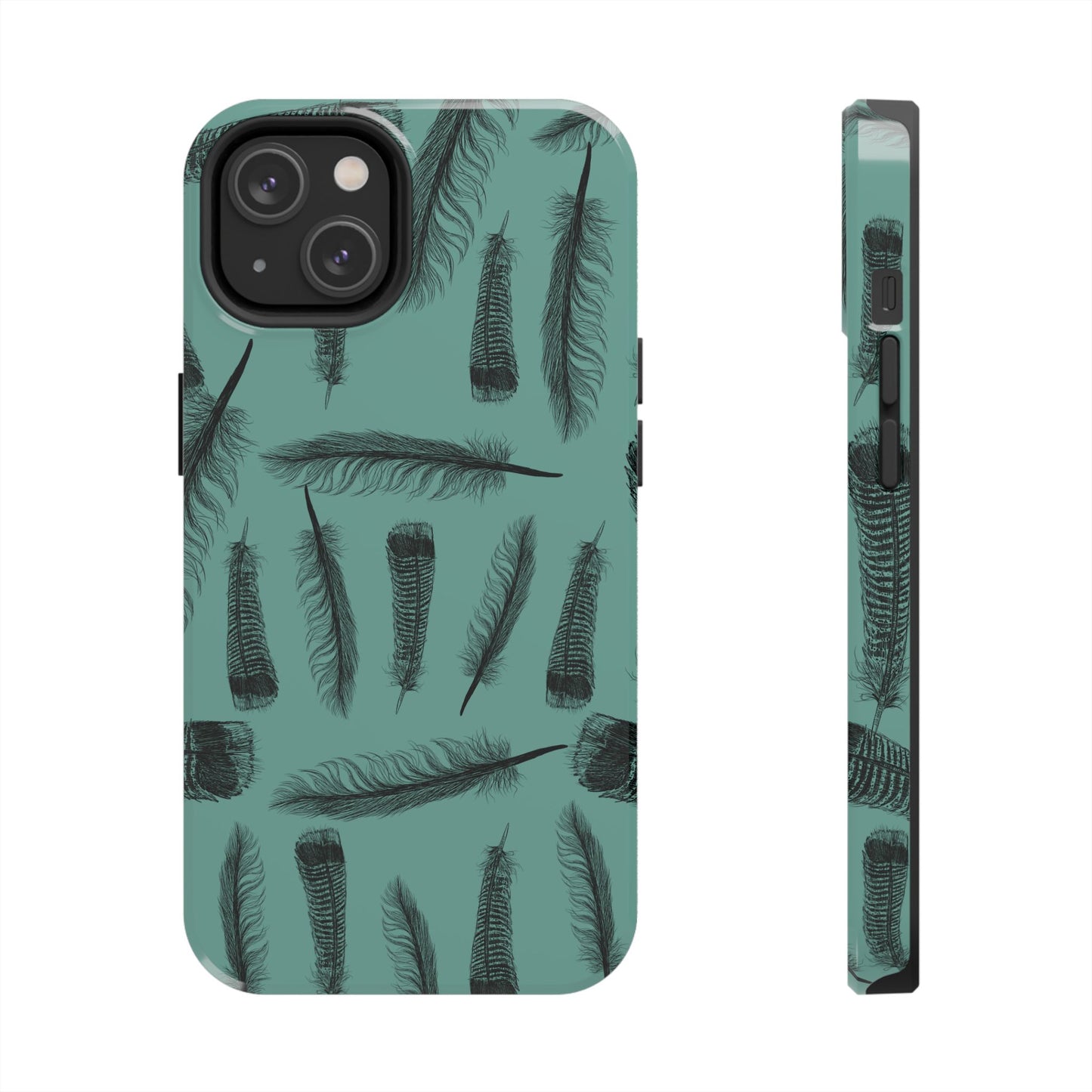 The Turkey Feathers for Phone Case by Kempain-iPhone 14-