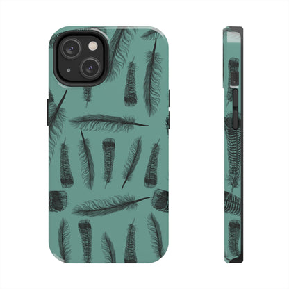 The Turkey Feathers for Phone Case by Kempain-iPhone 14-