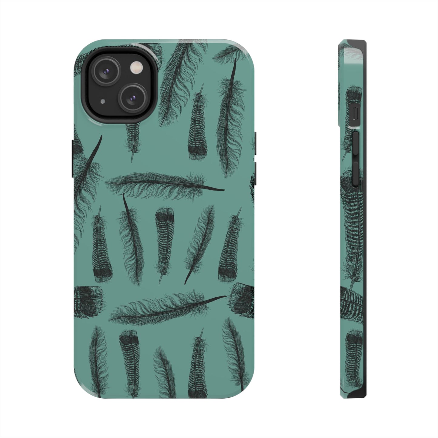 The Turkey Feathers for Phone Case by Kempain-iPhone 14 Plus-