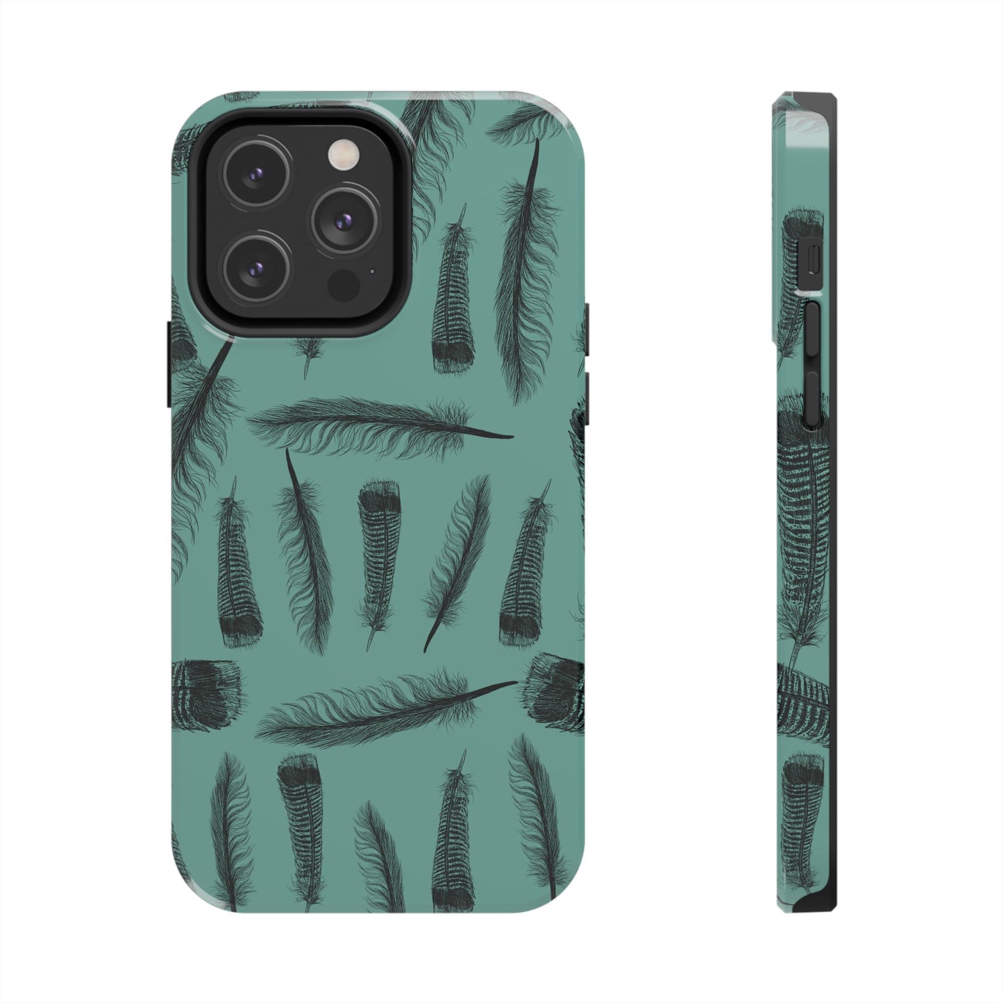 The Turkey Feathers for Phone Case by Kempain-iPhone 14 Pro Max-