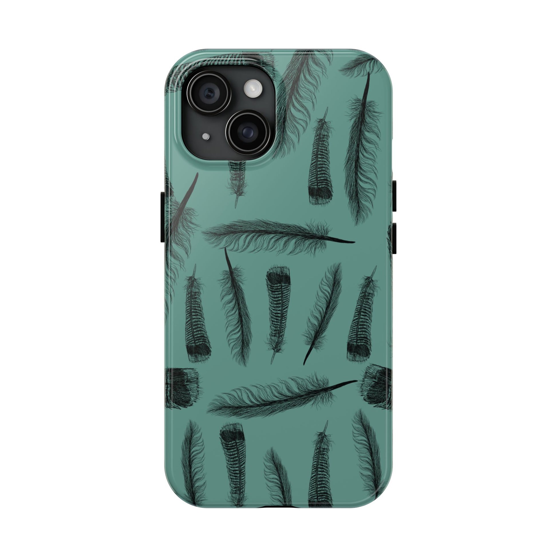 The Turkey Feathers for Phone Case by Kempain-iPhone 15-