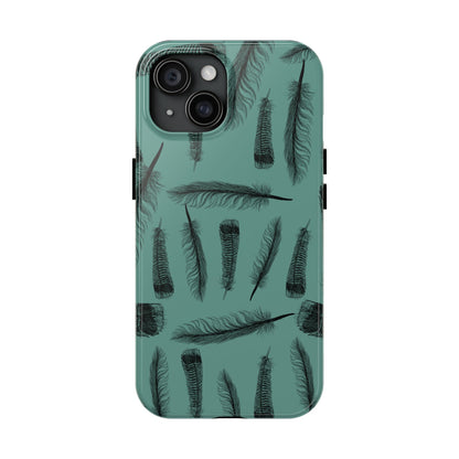 The Turkey Feathers for Phone Case by Kempain-iPhone 15-
