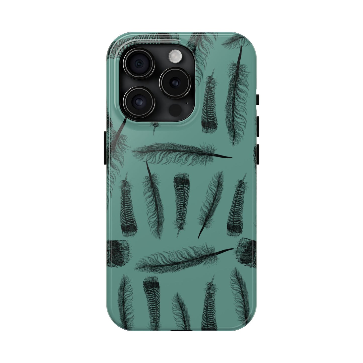 The Turkey Feathers for Phone Case by Kempain-iPhone 15 Pro-