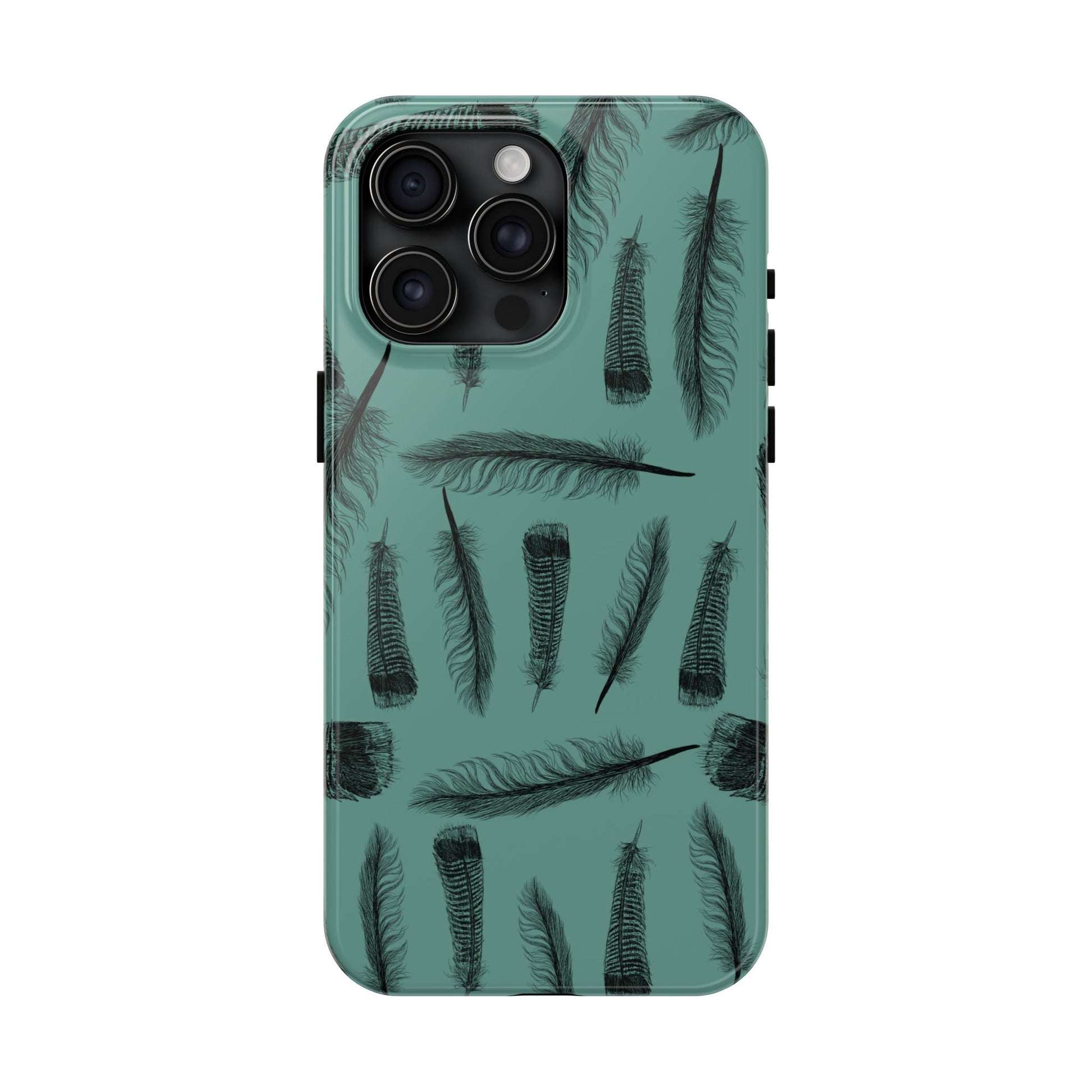 The Turkey Feathers for Phone Case by Kempain-iPhone 15 Pro Max-