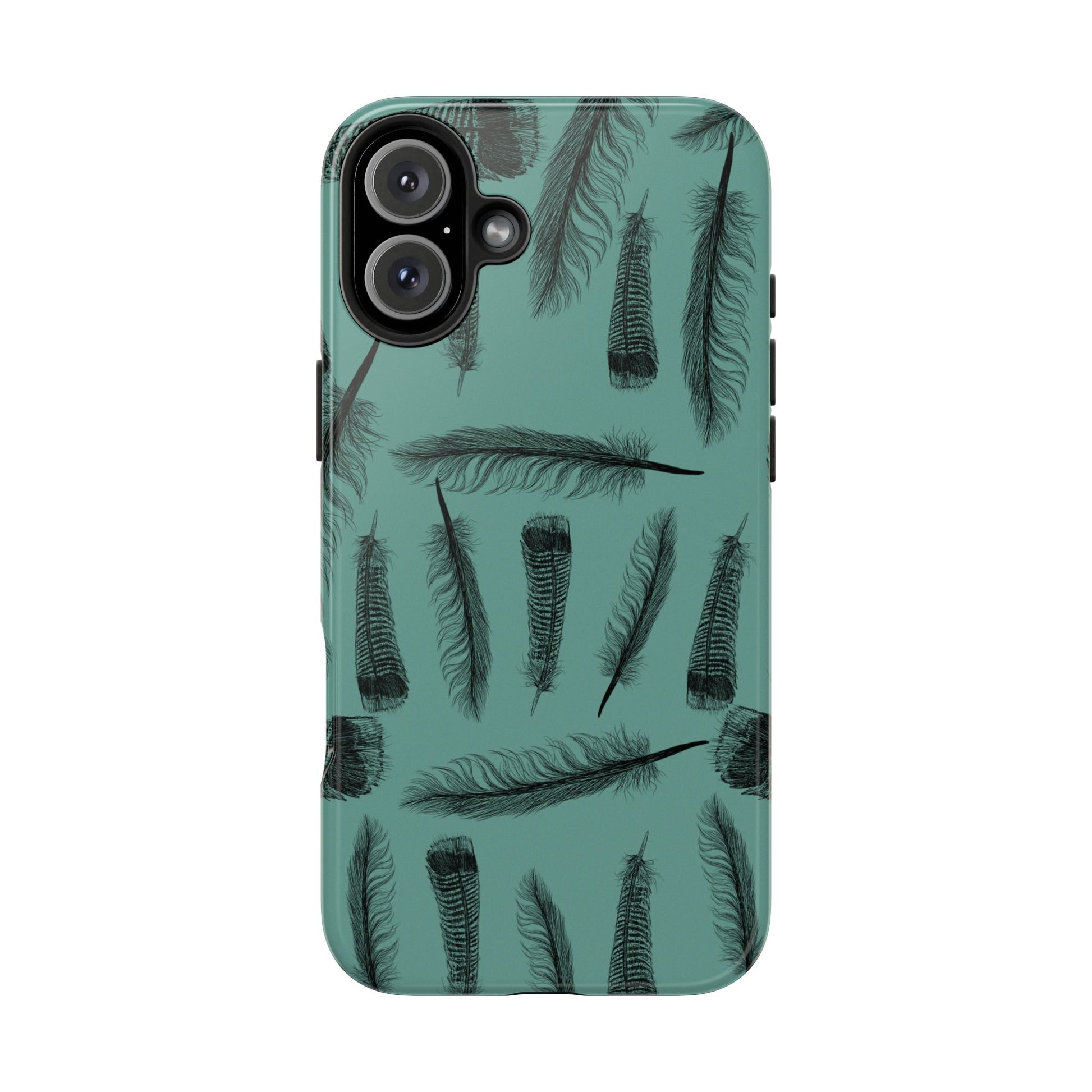 The Turkey Feathers for Phone Case by Kempain-iPhone 16 Plus-